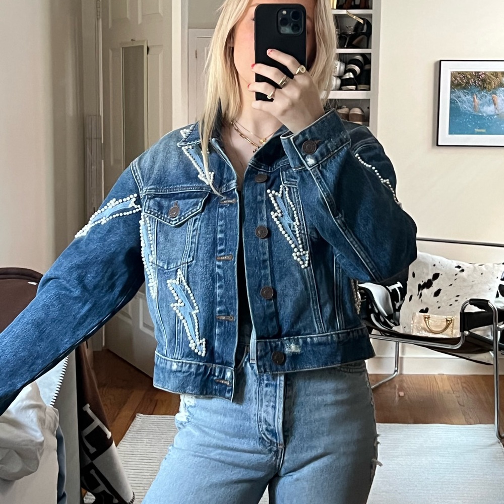 Sandro Paris Lightning Bolt Jacket - image 3